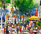 Buy Morning on Boulevard Saint Michel at AllPosters.com