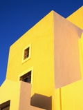 Yellow Building on Santorini