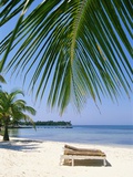 Deck Chairs on Beach