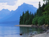 Buy Mountains and Lake McDonald Shoreline at AllPosters.com