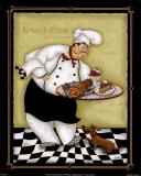 Buy Serving Chef at AllPosters.com