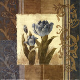 Buy Blue Tulip Scroll at AllPosters.com