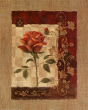 Burlap Tea Rose
