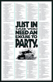 Buy Excuse to Party at AllPosters.com