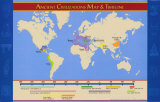 Ancient Civilizations Map & Timeline