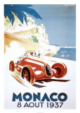 Buy 9th Grand Prix Automobile, Monaco, 1937 at AllPosters.com