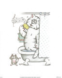 Bathroom Cats VII