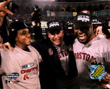 Buy Martinez, Schilling & Ortiz Celebrate Red Sox 2004 World Series Victory at AllPosters.com