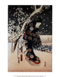 Snow Scene in the Garden of a Daimyo