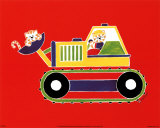 Buy Cats in a Bulldozer at AllPosters.com