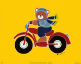 Buy Bear on Motorcycle at AllPosters.com