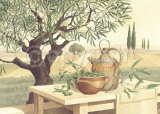 Still Life with Olives and Olive Oil