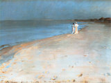 Buy Summer Evening at the South Beach, Skagen, c.1893 at AllPosters.com