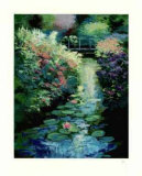 Buy Flower Bank and Water Lilies at AllPosters.com