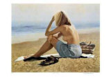 Girl on a Beach