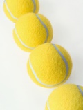 Four tennis balls