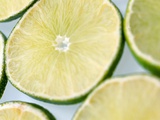 Limes in slices