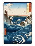 Whirlpool and Waves at Naruto, Awa Province