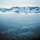 Bergy Bits Near Pack Ice
