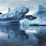 Buy Icebergs Reflected in Water at AllPosters.com