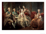 Buy The Penthievre Family or the Cup of Chocolate, 1768 at AllPosters.com