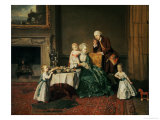 Buy John Verney, 14th Baron Willoughby De Broke (1738-1816) and Lady Louisa North (1737-1816), 1766 at AllPosters.com