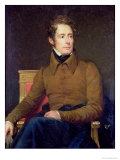 Portrait of Alphonse De Lamartine (1790-1869), 1831 Giclee Print