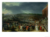 Buy The Celebration of the Federation, Champs De Mars, Paris, 14 July 1790 at AllPosters.com