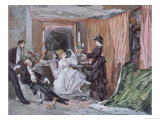 The Dressing Room of Hortense Schneider (1833-1920) at the Theatre Des Varietes, 1873 Giclee Print