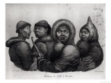 Buy Inhabitants of the Gulf of Kotzebue, from "Voyage Pittoresque Autour Du Monde," by Langlume at AllPosters.com