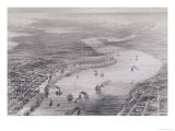 Buy Bird's-Eye View of New Orleans, from "The History of the United States," Vol. II, by Charles Mackay at AllPosters.com