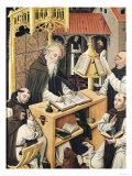 Interior of a Scriptorium, School of Segovia