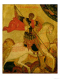 St. George, Russian Icon, 15th Century