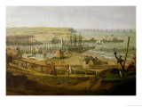 Buy Napoleon Visiting the Camp at Boulogne in July 1804, Detail of the Port, 1806 at AllPosters.com