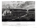 View of the Great Treaty Held at Prairie Du Chien, Wisconsin, September 1825