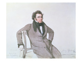 Franz Schubert (1797-1828), 1825 (W/C on Paper)
