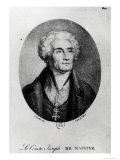 Buy Portrait of Count Joseph De Maistre (1753-1821), Engraved by Francois Le Villain at AllPosters.com