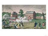 Battle of Lexington, April 19th 1775, Connecticut Historical Collections, by John Warner Barber