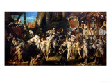 Buy The Entrance of Emperor Charles V (1500-58) into Antwerp in 1520, 1878 at AllPosters.com