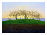 Hills and Ploughed Fields Near Dresden