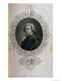 Buy John Adams (1735-1826) from "The History of the United States," Vol. I, by Charles Mackay at AllPosters.com