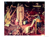 The Garden of Earthly Delights: Hell, Detail from the Right Wing of the Triptych, circa 1500