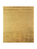 Buy Declaration of Independence of the 13 United States of America of 1776, 1823 (Copper Engraving) at AllPosters.com