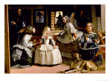 Las Meninas, Detail of the Lower Half of the Family of Philip IV (1605-65) of Spain, 1656