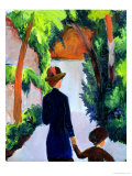 Mother and Child in the Park, 1914