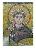 Emperor Justinian I (483-565) circa 547 AD