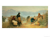 On the Fens, 1878 Giclee Print