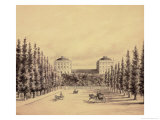 Buy United States Capitol from Pennsylvania Avenue, circa 1814 at AllPosters.com