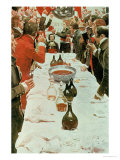 A Banquet to Genet, Illustration from Washington and the French Craze of '93 by John Bach Mcmaster