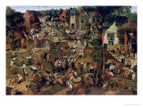 Buy Fair with a Theatrical Performance, 1562 at AllPosters.com